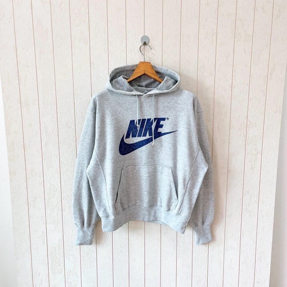 nike vintage drawstring hoodie