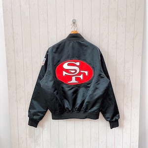 Vintage 90s San Francisco 49ers Jacke / vintage 49ers NFL Bomberjacke / vintage Pro line X Starterjacke / Größe XL