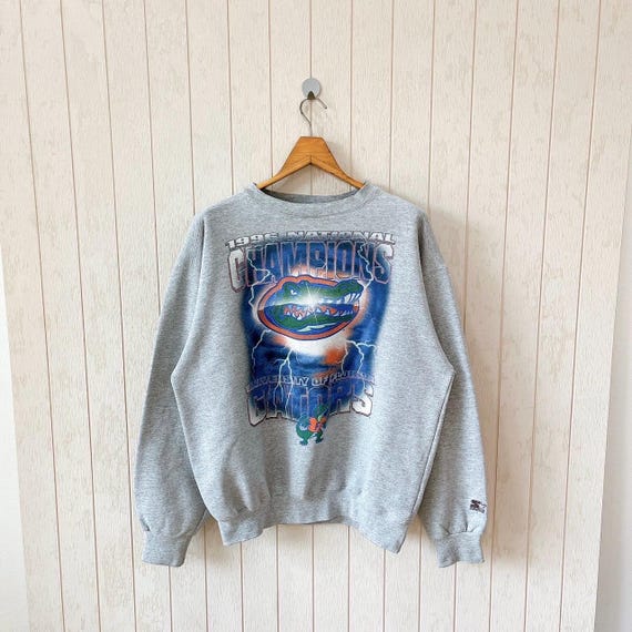 Vintage 90s Starter Florida Gators Sweatshirt - NCAA Size L - Etsy