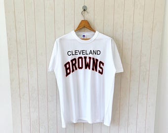 Maillot Vintage Cleveland Browns #57 – Taille XL Adulte – Sand-Knit MacGregor – NFL