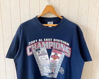 Vintage 2001 NY Yankees T-shirt - Lee Sport MLB - Size L - Etsy