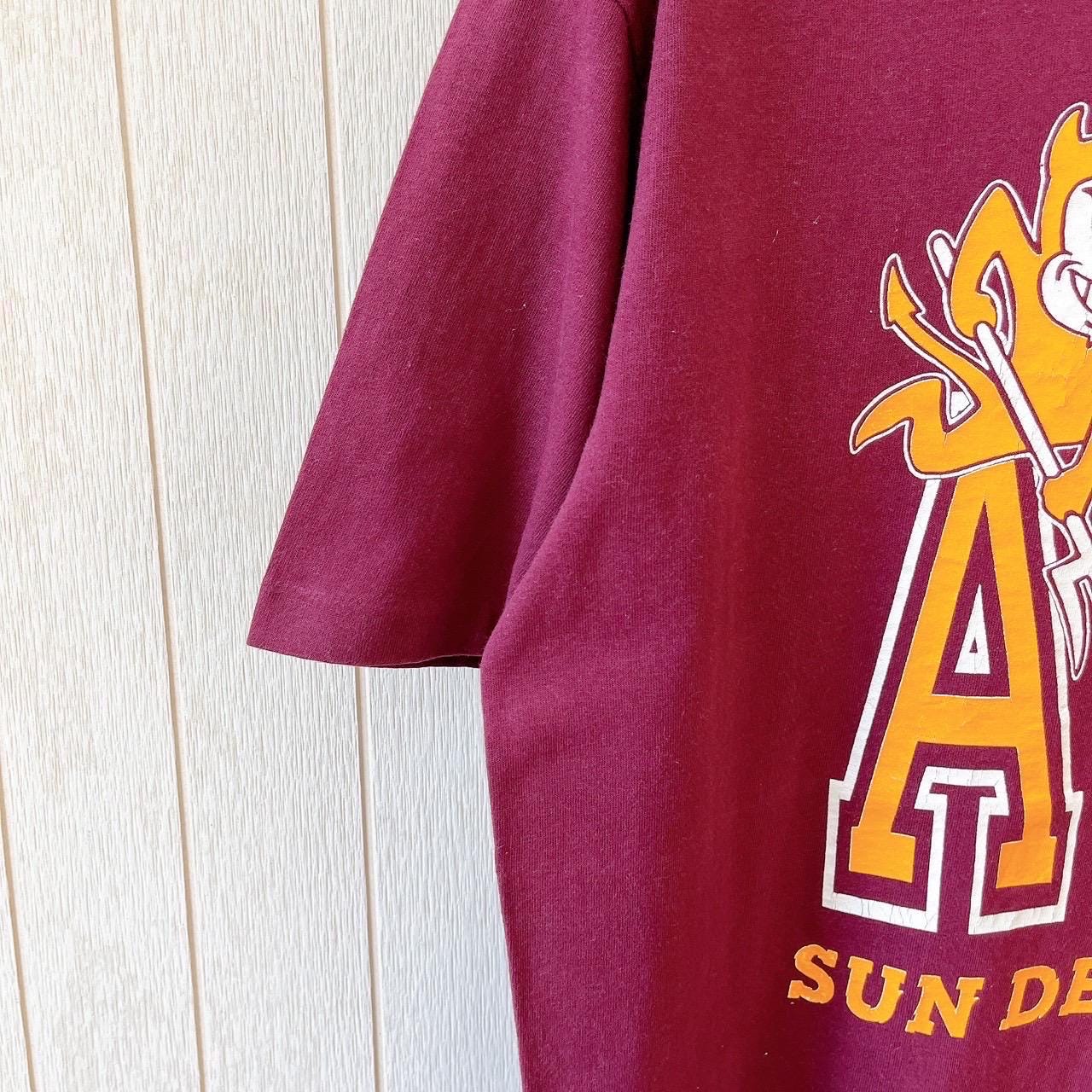 1990年代のヴィンテージアリゾナ州立大学Tシャツ/ ASUサンデビルズ