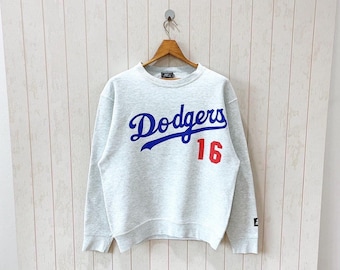 Vintage 90s LA Dodgers Sweatshirt: Nomo #16 Starter MLB - Size M