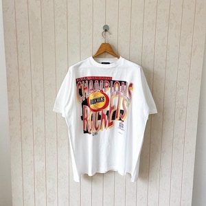 Vintage 90s Houston Rockets t-shirt/ vintage 1994 NBA tee/ vintage American favorites t-shirt/ size L