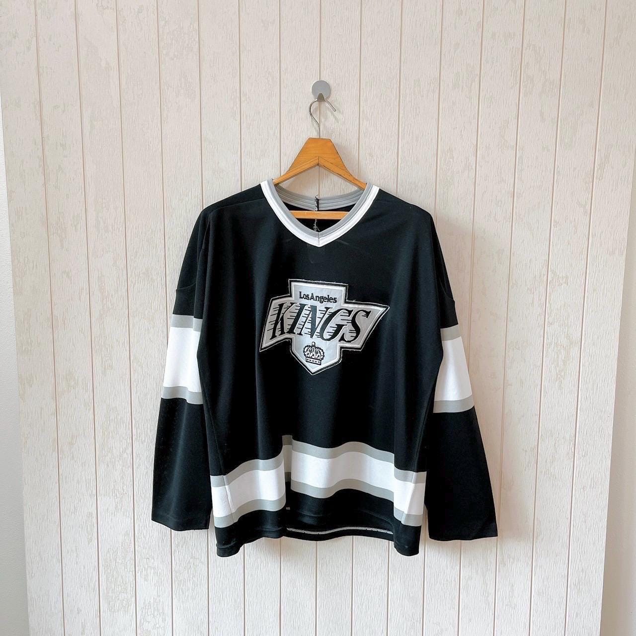 Vintage 1990s Los Angeles Kings NHL Jersey/ Embroidered/ CCM/ Size