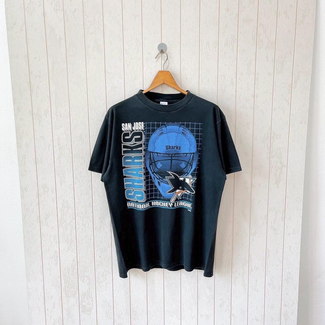 シャークスnhl tシャツ - Etsy 日本