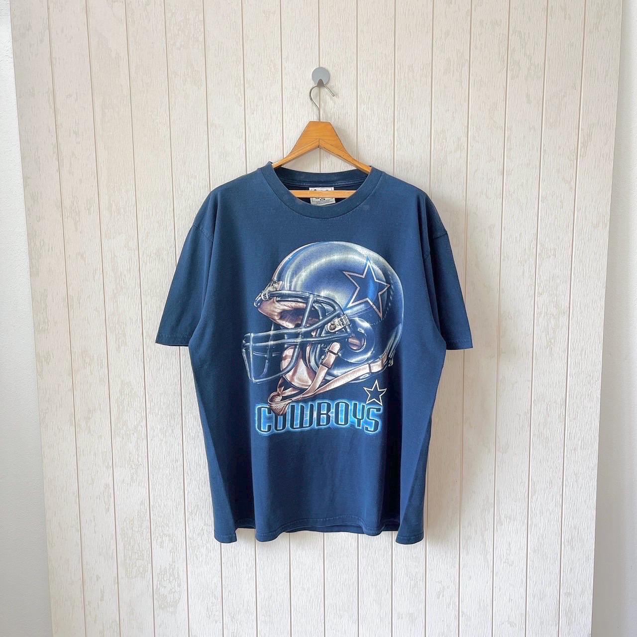 Vintage 90s Dallas Cowboys T-shirt - Lee Sport NFL Blue XL - Etsy