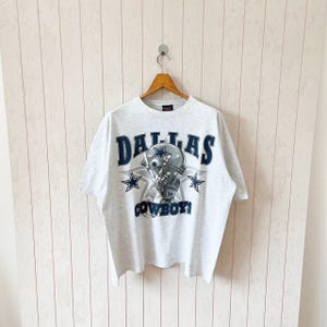 Vintage 90s Dallas cowboys t-shirt/ vintage Cowboys NFL football t-shirt/ vintage Galt sand made in USA t-shirt/ size L