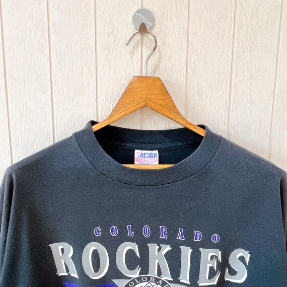 Vintage 1990s Colorado Rockies T-shirt - MLB - Trench USA/ Size XL