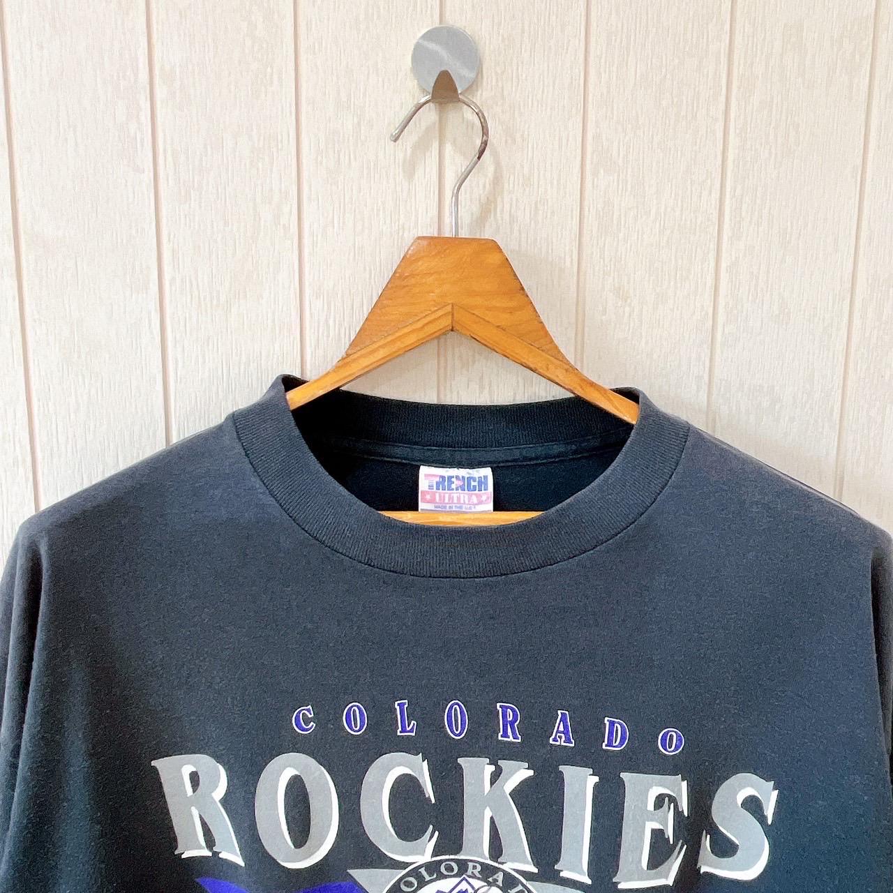 Vintage 1990s Colorado Rockies T-shirt - MLB - Trench USA/ Size XL