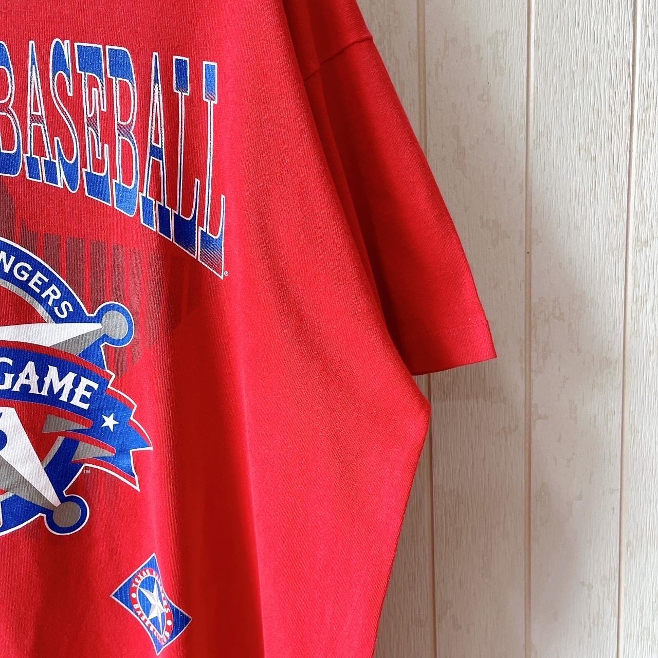 90年代のヴィンテージ テキサス・レンジャーズ Tシャツ 