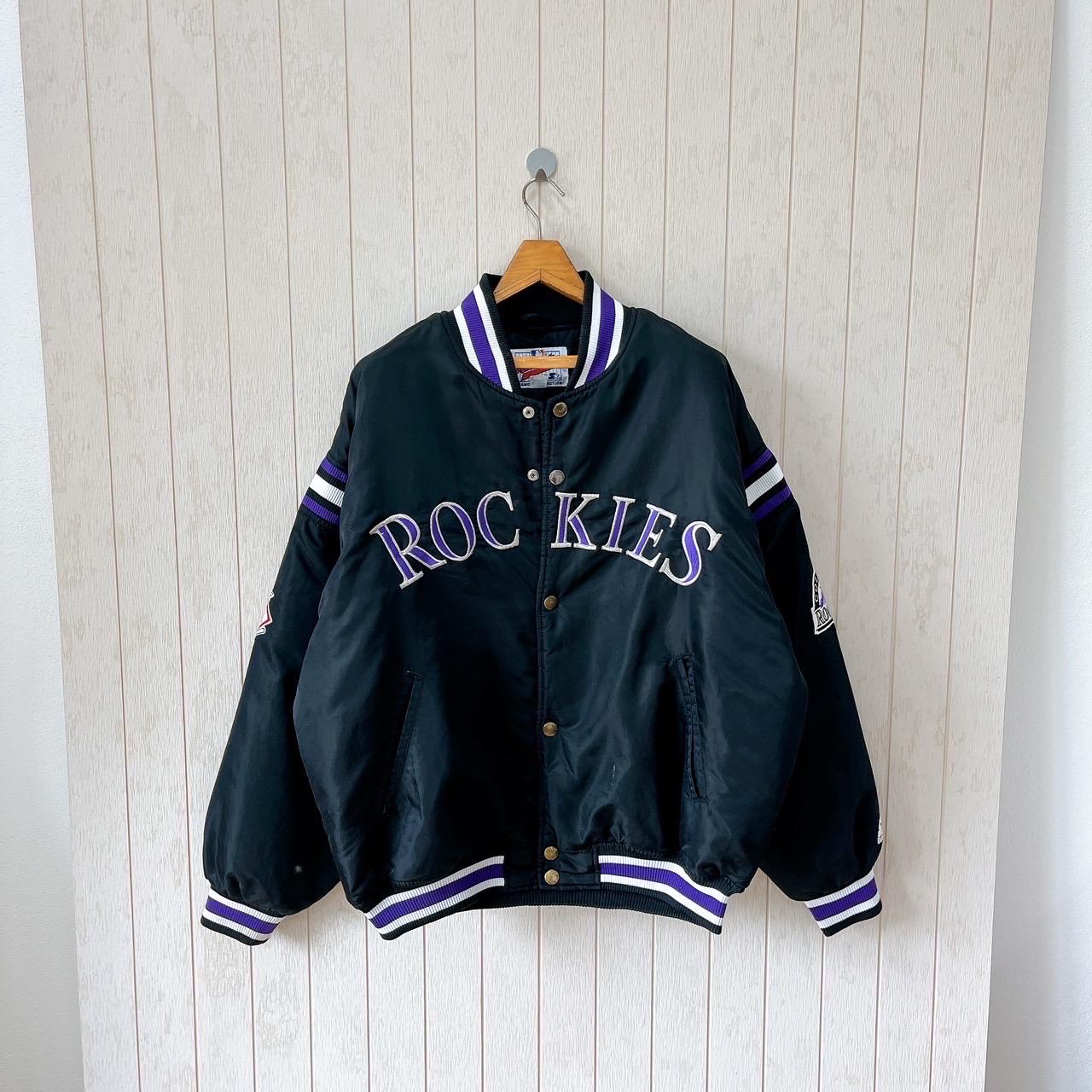 Vintage 00s Colorado Rockies MLB Jacket - Authentic Diamond