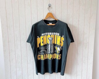 90年代ヴィンテージ ピッツバーグ ペンギンズ NHL ホッケー アイス