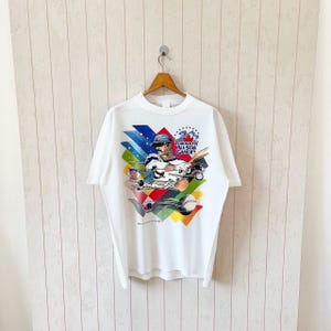 Vintage 90s Toronto Blue Jays t-shirt/ vintage 1991 Blue jays MLB t-shirt/ size XL