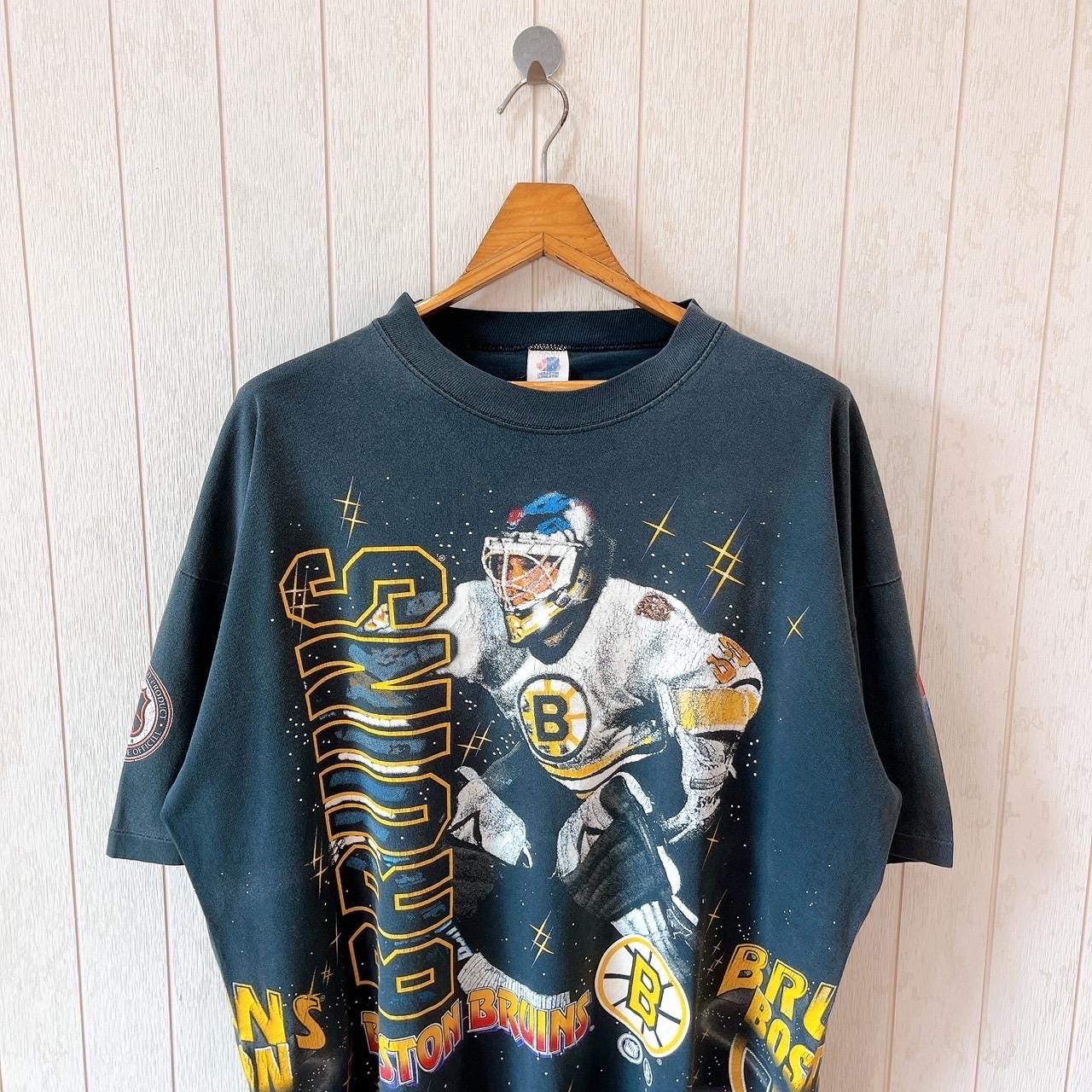 Vintage 90s Boston Bruins T-shirt - NHL -bulletin Athletic/ Size 