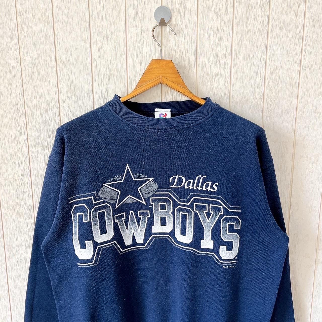 Vintage 90s Dallas Cowboys Sweatshirt - Signal Artwear NFL Blue