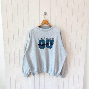 Vintage 90s University of Oxford sweatshirt/ vintage Oxford campus stores sweatshirt/ size XL