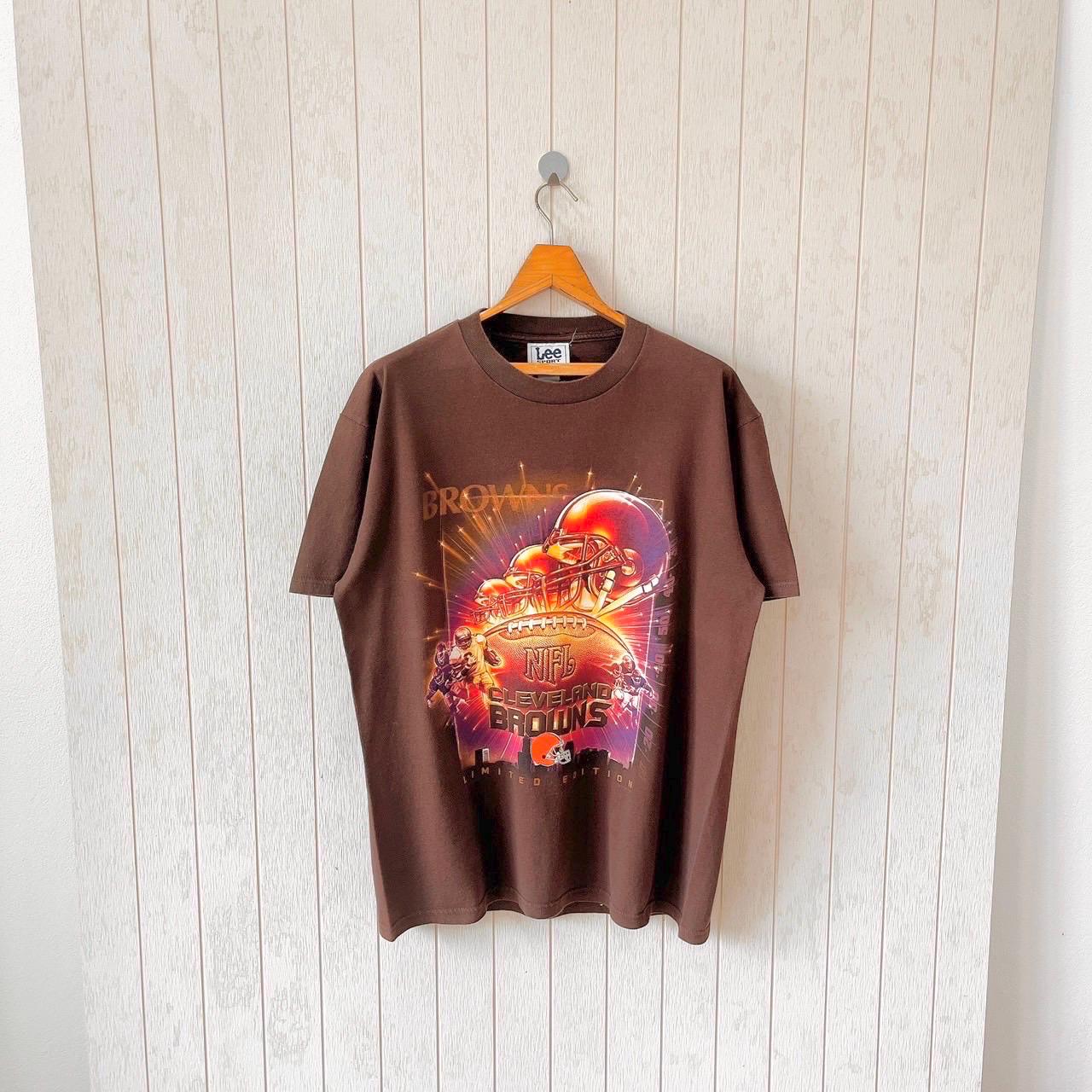 90年代ヴィンテージ クリーブランド ブラウンズ Tシャツ：Lee Sport 