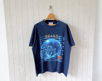 Vintage 1990s Chicago Bears t-shirt/ NFL/ vintage CSA/ size L