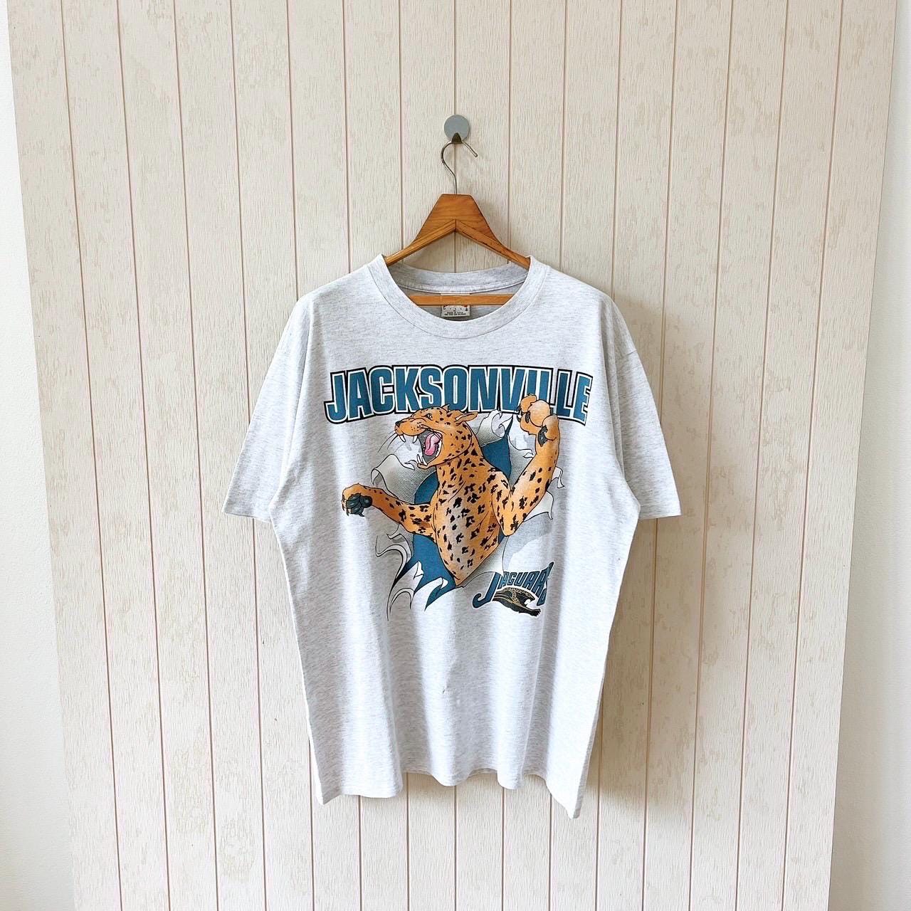 希少 J-VILLAGE トレーナー M Jヴィレッジ サッカー 当時物 90s Vintage 90s Jacksonville Jaguars T-shirt: Nutmeg Mills NFL Gray XL