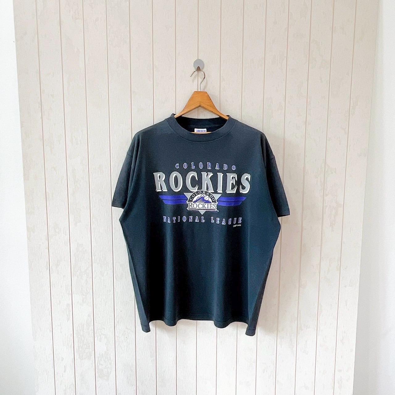 Vintage 1990s Colorado Rockies T-shirt - MLB - Trench USA/ Size XL