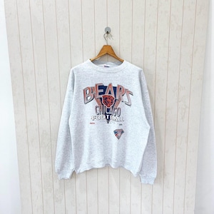 Vintage 90s Chicago Bears sweatshirt/ vintage 1994 Bears NFL sweatshirt/ vintage Trench made in the USA sweatshirt/ size XL