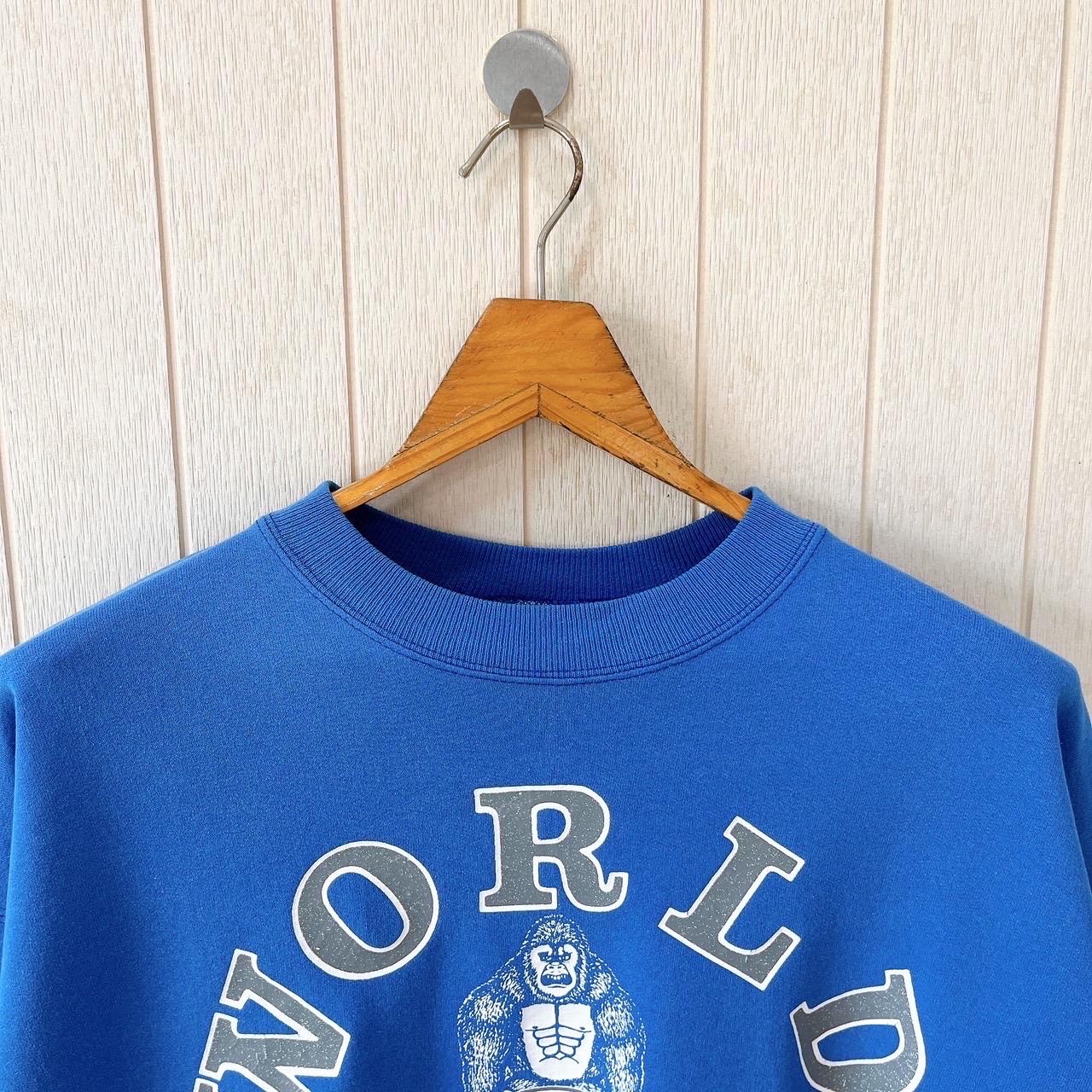 Vintage 1990 World Gym Sweatshirt/ Columbus Ohio/ Hanes/ L - Etsy