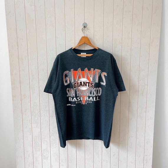 Vintage 90s San Francisco Giants T-shirt: MLB Black Tee, XL - Etsy