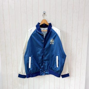 Vintage 90-tals Boss Coffee vindjacka - Suntory Design, storlek L