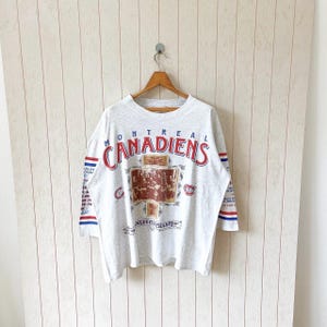 Vintage 90s Montreal Canadiens T-shirt: Bulletin Athletic NHL 