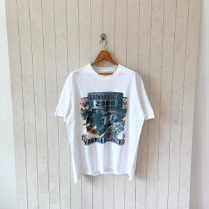 Vintage 00s Yankees Vs Mets t-shirt/ vintage 2000 Subway series MLB t-shirt/ vintage Gildan t-shirt/ size L