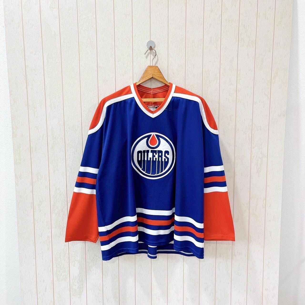 Vintage 80s/90s Edmonton Oilers NHL Jersey - CCM - Size L - Etsy