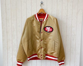 NFL San Francisco 49ers ジャケットAPEX ONE VTG Apex One San Francisco 49ers Full Zip Nylon Jacket Adult