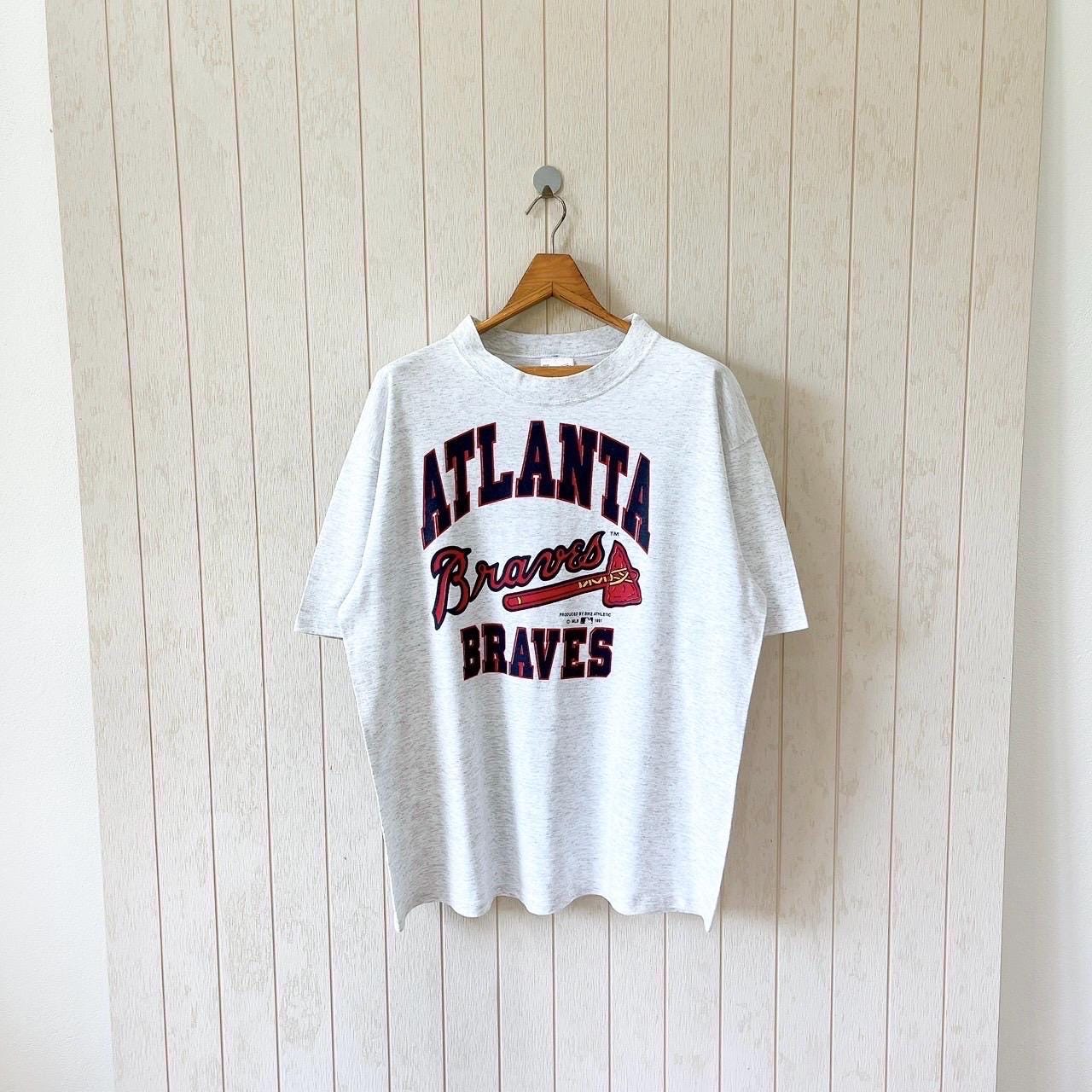 90sヴィンテージ　ベティ×MLB アトランタブレーブス Tシャツ[セール] 807a20cb38d24467b1dcdc43717914
