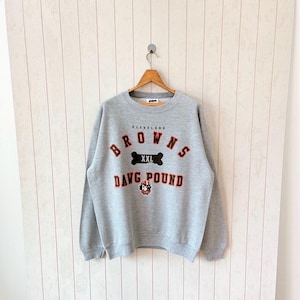 Vintage 90s Cleveland Browns sweatshirt/ vintage 1999 Browns NFL sweatshirt/ vintage CSA sweatshirt/ size L