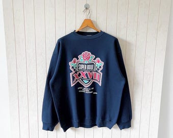 Vintage 90s New York Yankees Sweatshirt: Russell MLB Blue XL - Etsy