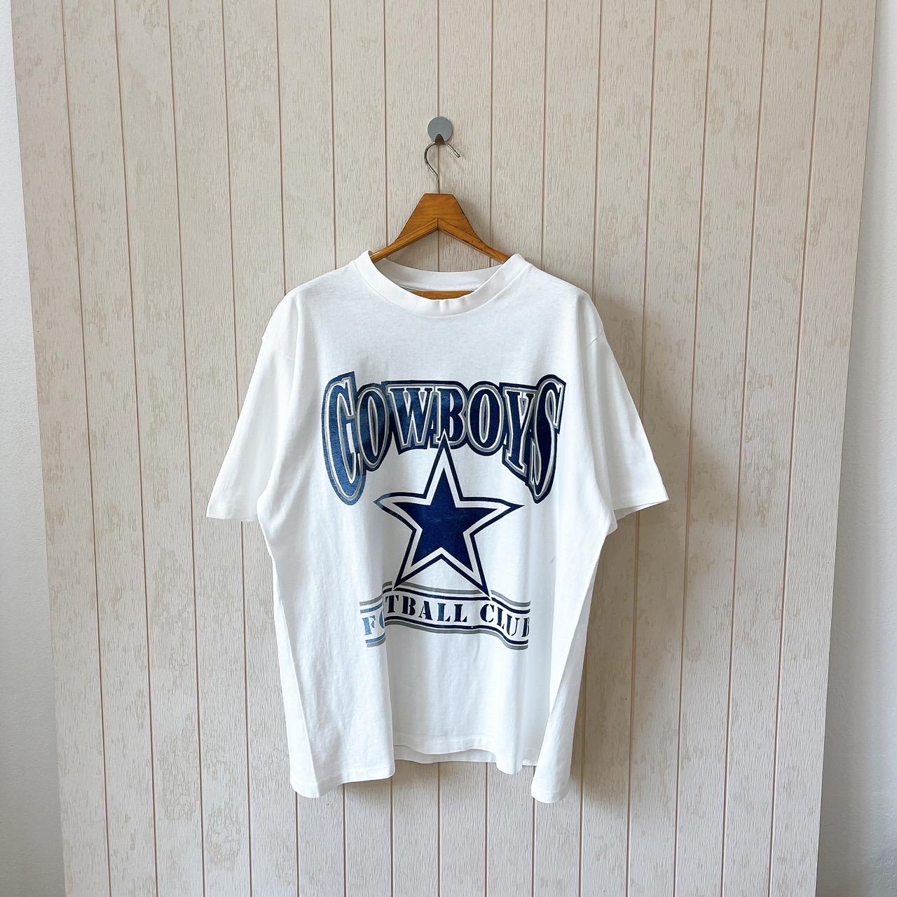 Dallas Cowboys Tシャツ ヴィンテージ Vintage 90s Dallas Cowboys T-shirt - NFL Football - Size L - Etsy