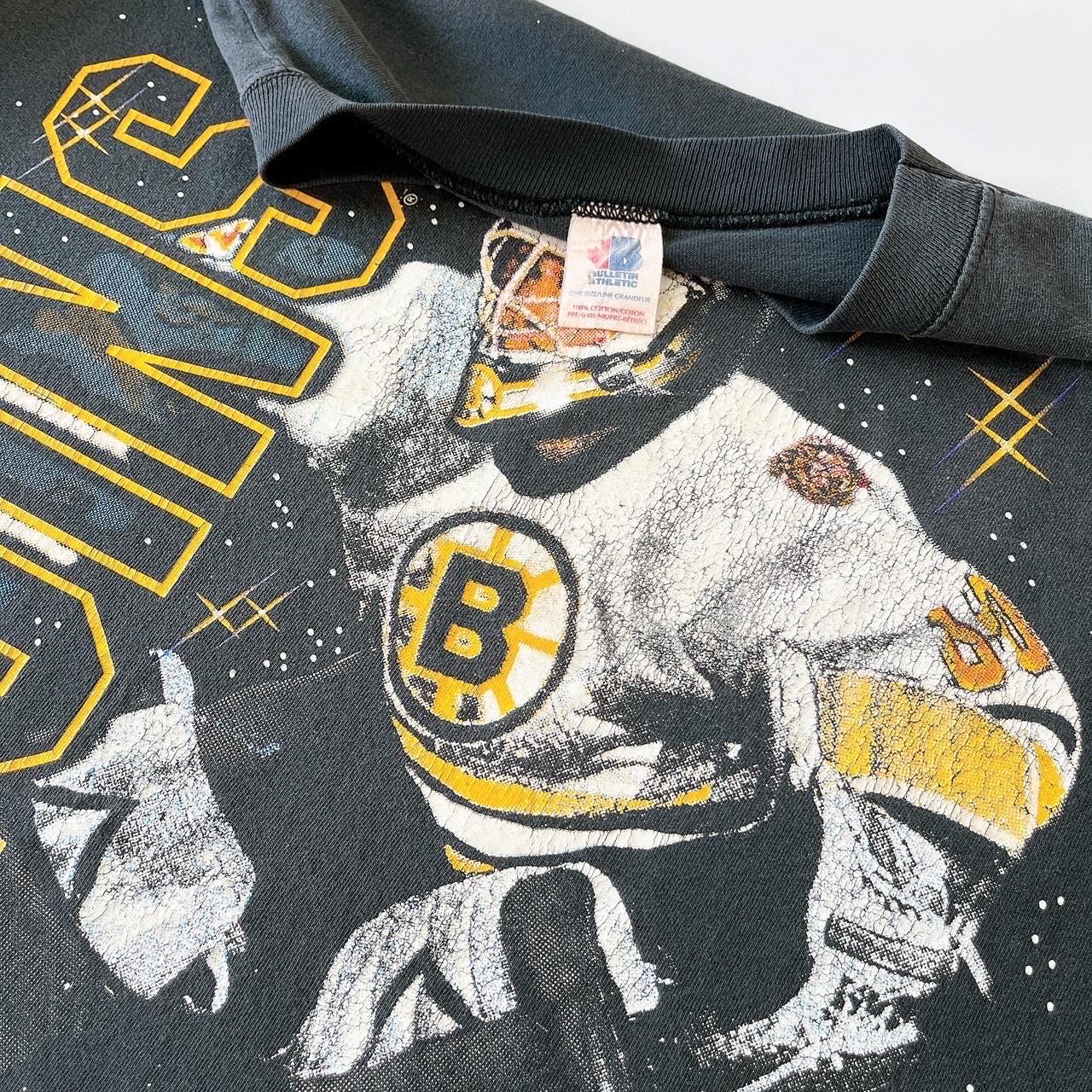 Vintage 90s Boston Bruins T-shirt - NHL -bulletin Athletic/ Size 