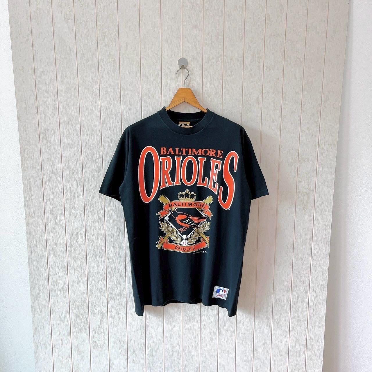 Vintage 1990s Baltimore Orioles T-shirt/ MLB/ Nutmeg USA/ Size L