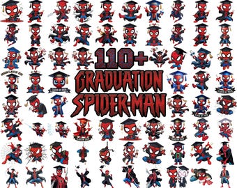 Bundle Superhero Graduation 2026 Png, Senior Graduation Png, Senior Class Of 2026 Png, Super Hero Characters Grad Png, Graduation Gift Png