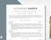 Simple ATS Resume Template for Word, 2026 ATS Cv Template Word, Clean, Professional Modern ATS Friendly Templates, Resume Template