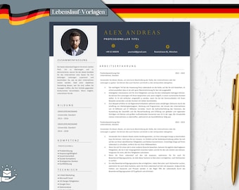Bewerbungsvorlagen, Lebenslauf Vorlage, Bewerbung Bewerbungsvorlage Lebenslauf Vorlage Deutsch deutsch CV Vorlage, Mac Pages en MS Word