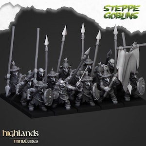 Highland Miniatures Steppe Goblins