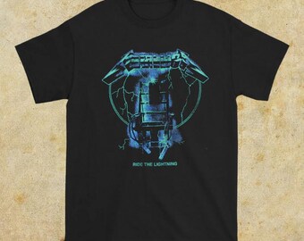 Vintage Metallica Ride the Lightning 1994 T-shirt Electric Chair