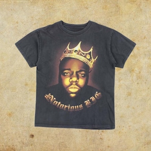 Vintage Notorious B.I.G. Graphic Tee | 90s Rap Hip Hop Legend Shirt