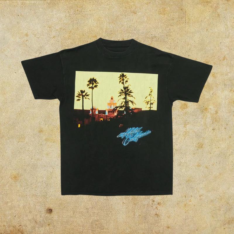 Vintage Eagles Hotel California Tshirt - Etsy