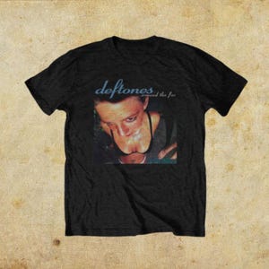 T-shirt Vintage Deftones Teamsleep Homme Taille L - Années 2000, Coton, Condition Délavée