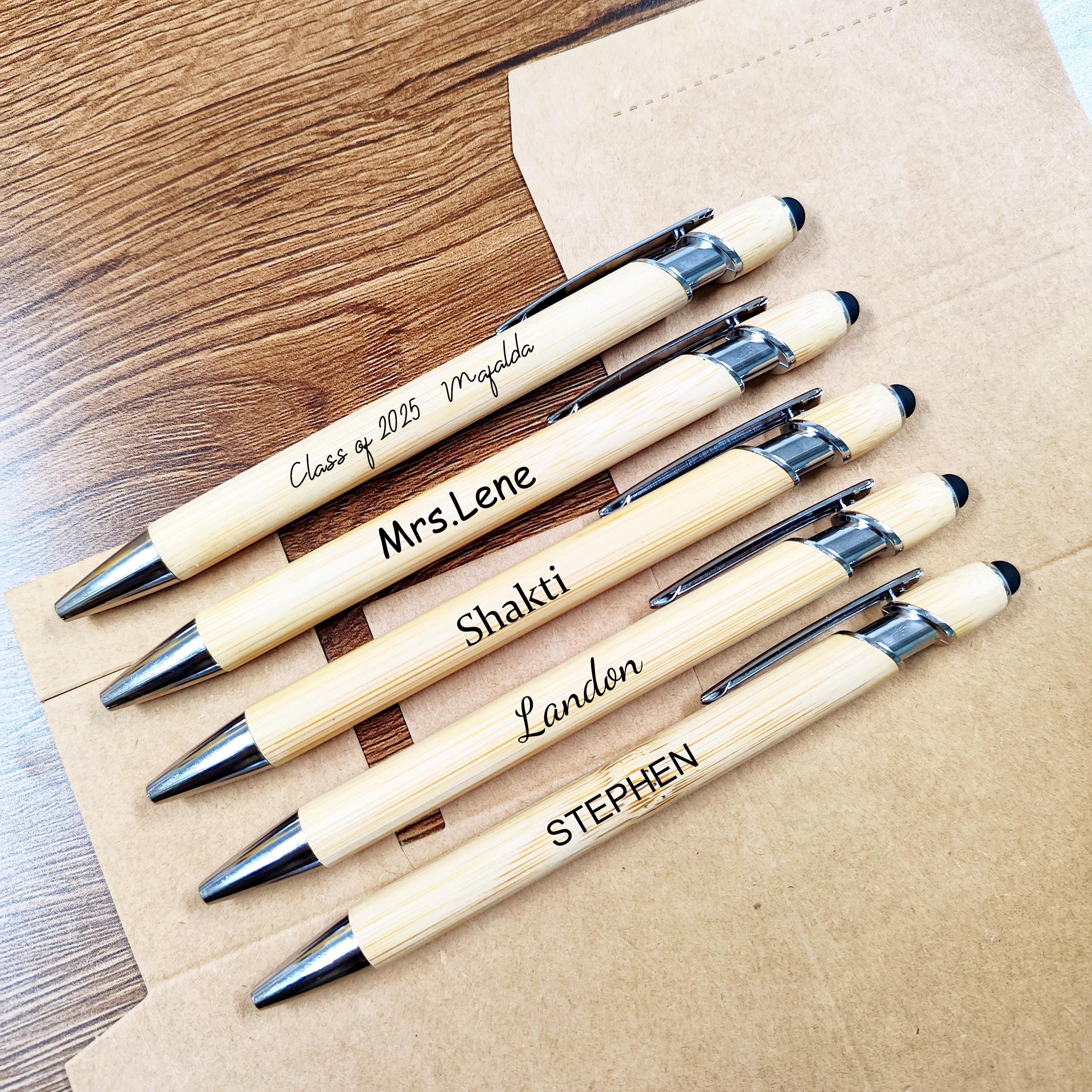 Custom Engraved Wood Pen, Corperate Business Gift, Father's Day Gift ...