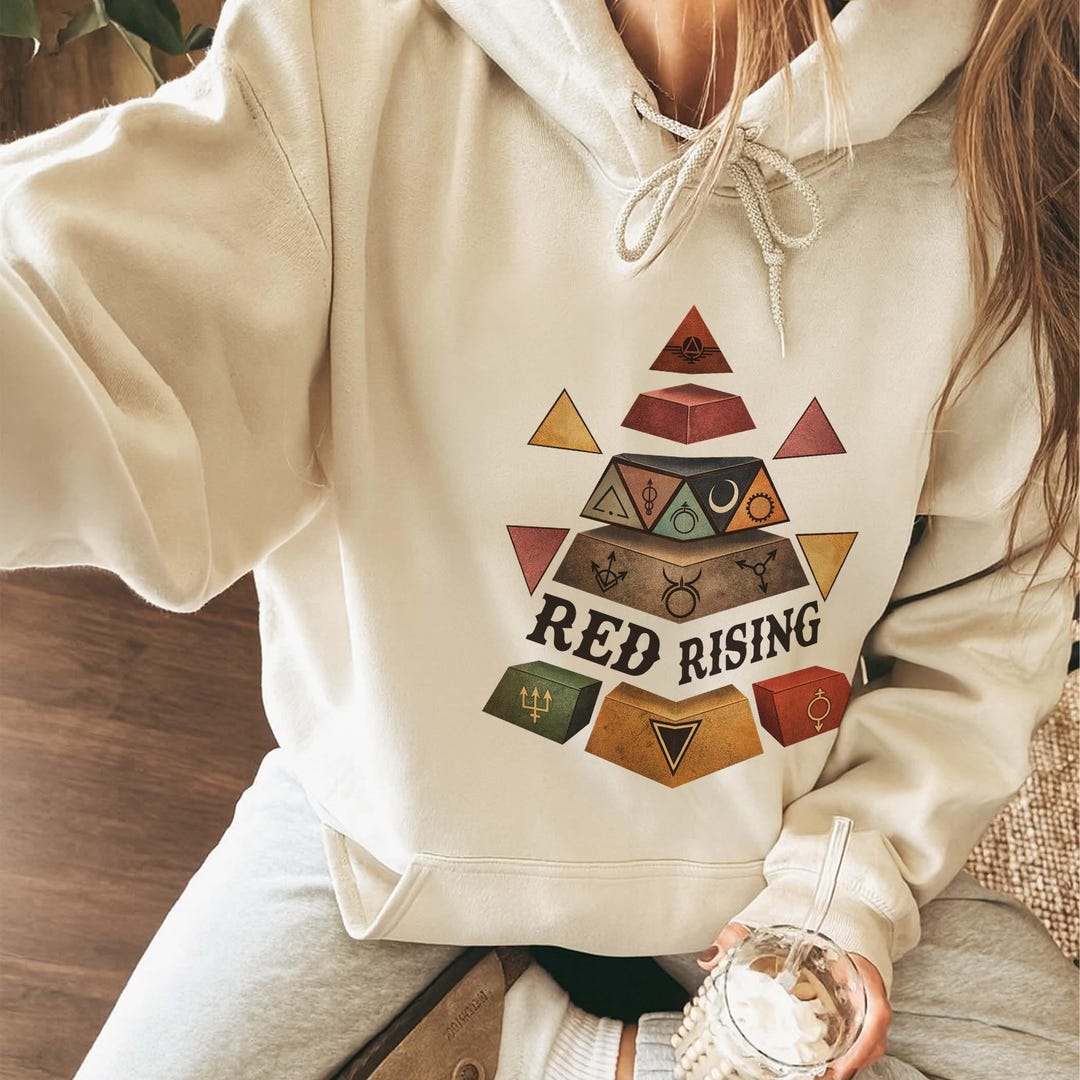 Red Rising Merch Pin Red Rising Merch Hoodie – Howlers Darrow Inspired Graphic Shirt, Sci-fi ...