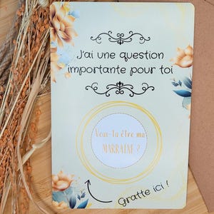 Marraine - Cartes a Gratter annonce